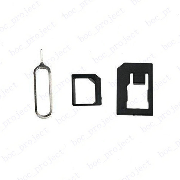 High Quality Dual 2 in 1 Micro Sim Cutter for iPhone 5 5S 6 6s plus Nano SIM Card SIM Adapter for Samsung Galaxy Regular Sim 100pcs/lot