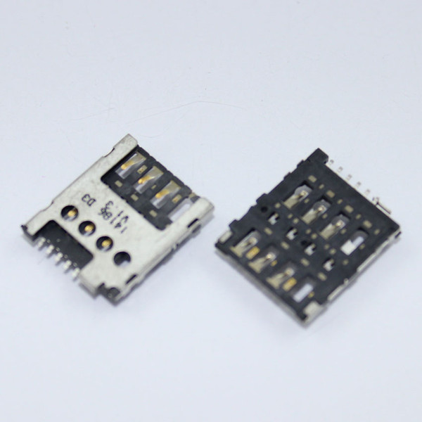 Wholesale-5PCS SIM Reader Card Slot Holder Port Replacement Repair For Nokia Lumia 530 630 N530 n630