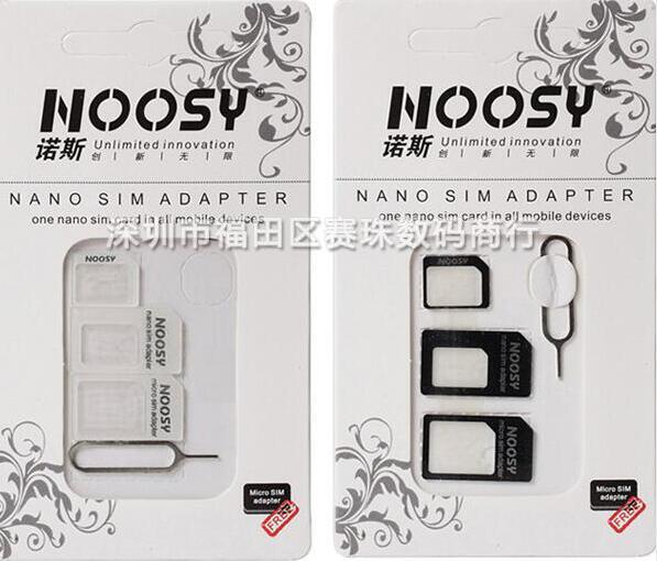 NOOSY Nano Sim & Micro Sim & Standard Sim Card Convertion Converter Nano Sim Adapter Micro sim Card For Iphone 6 Plus All Mobile Devices S10