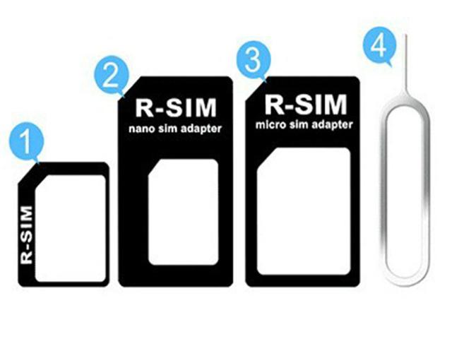 Free shipping 4 in 1 kit Sim Card Adapter With Eject Pin Key For iPhone 5 4 4S Retail package,10pcs/sets