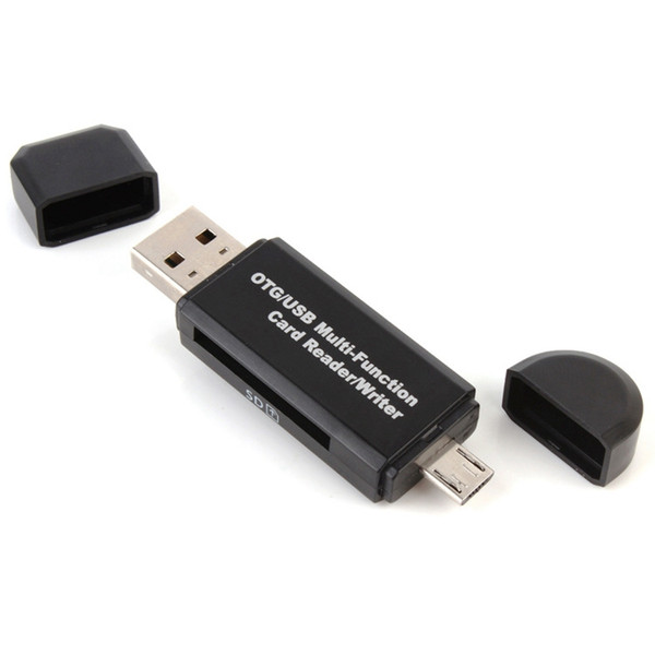 high quality,hot sell, 20PCS ,USB 2.0 T-flash memory card reader TFcard micro SD card reader,TF card adapter