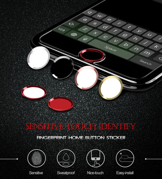 Home Button Sticker Protector Keypad For IPhone 5s 5 SE 4 6 6s 7 8 Plus Support Fingerprint Unlock Touch Key ID