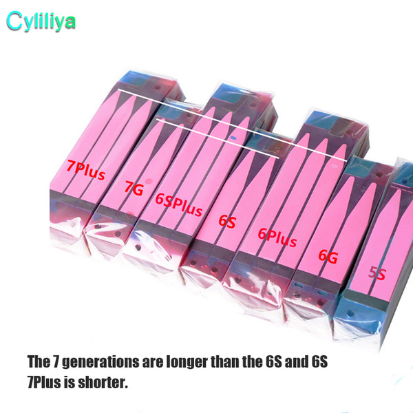 Newest Battery Sticker Adhesive Tape Glue for Back Housing Rear Shell For iphone 5s 5c iPhone 6g 4.7inch 6 plus 5.5inch 6S iphone 7 7p 8 8 X