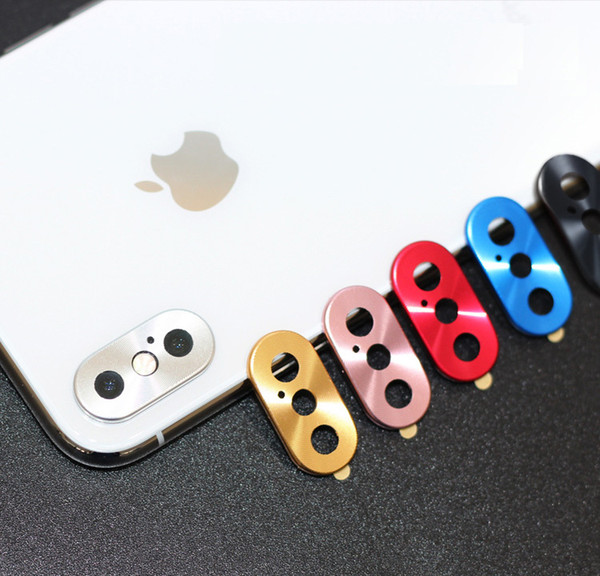 Aluminum alloy Lens Cap for iPhone XS MAX XR X Camera Lens Frame Metal Protective Cover