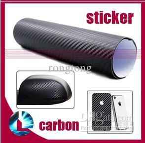 Lots20 Free Shipping 3D Carbon 1.27*1M Auto Fibre sticker Vinyl Sheet Black For cruze /motorcycle/equalizer/skoda octavia And So on