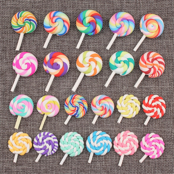 2019 Newest Cell phone PVC Sticker Soft PVC Cell phone paster lollies Cell phone case sticker Cartoon lollies paster DIY DHL Free