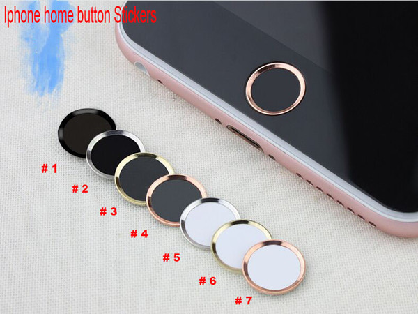 free shipping dhl iPhone6s button Apple 6 home button paste iPhone7 plus fingerprint identification key wholesale