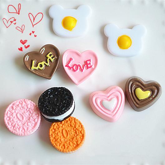 Phone Case Sticker Cake Cookies Colorful Plastic designs DIY Phone Cases