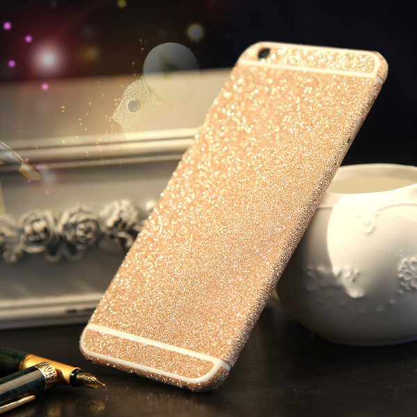 2018 Glitter Bling Shiny Full Body Sticker Matte Skin Screen Protector For iphone7 7plus 6 6S plus 5 5S Samsung S7 edge S8 plus 200pcs