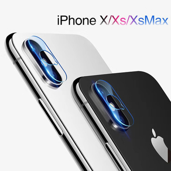 Lens protective film for iPhone X/XS MAX XR Camera Lens Protector Ultra Thin Clear Camera Tempered Glass Anti Scratch Clear protective film