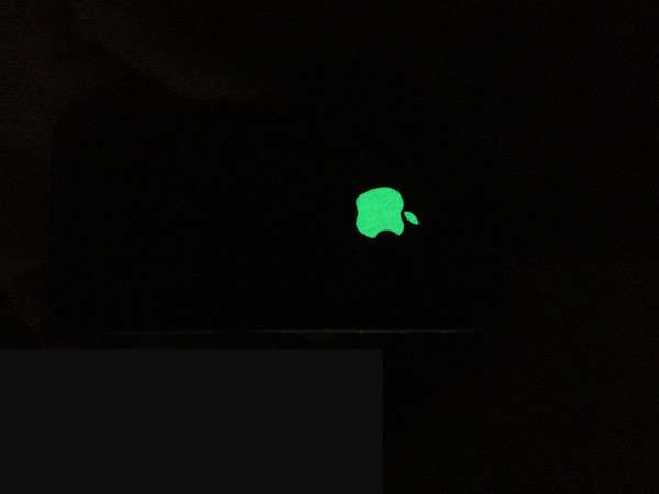 Wholesale-Brand Logo Label Decal Green-Light Mobile Phone Luminous Stickers for  6/6s/5/5s plus DIY Personalized Decoration