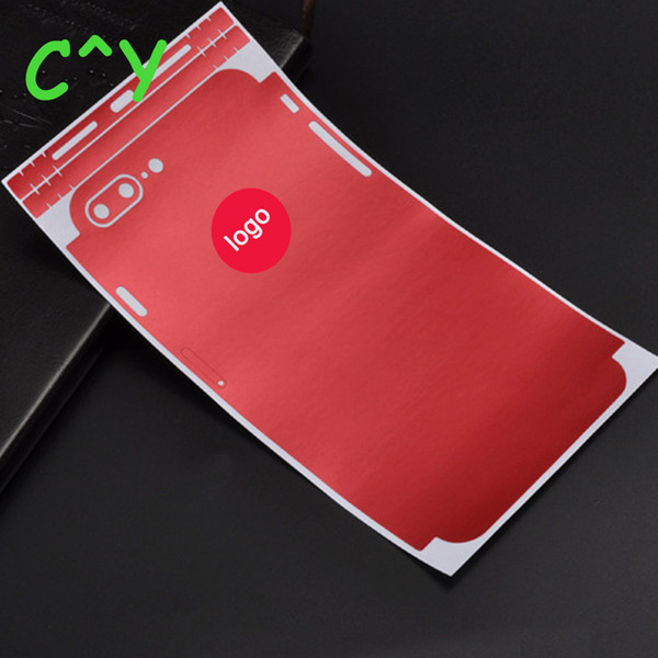 8 Clor For iPhone 6G 6s 7G 7 plus Skins Stickers Full Body Matte Waterproof Back Screen Protector Skin Cover with Retail Package