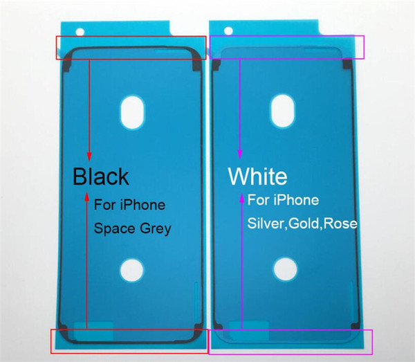 Original Waterproof Sticker Adhesive Glue Tape for Apple iPhone 6S 6s Plus 7 7 Plus 8 Plus X LCD Screen Front Frame