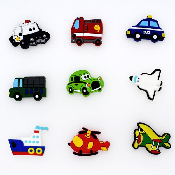 Phone Case Stickers Car Ship Airplane Styles Colorful Plastic designs DIY Phone Cases