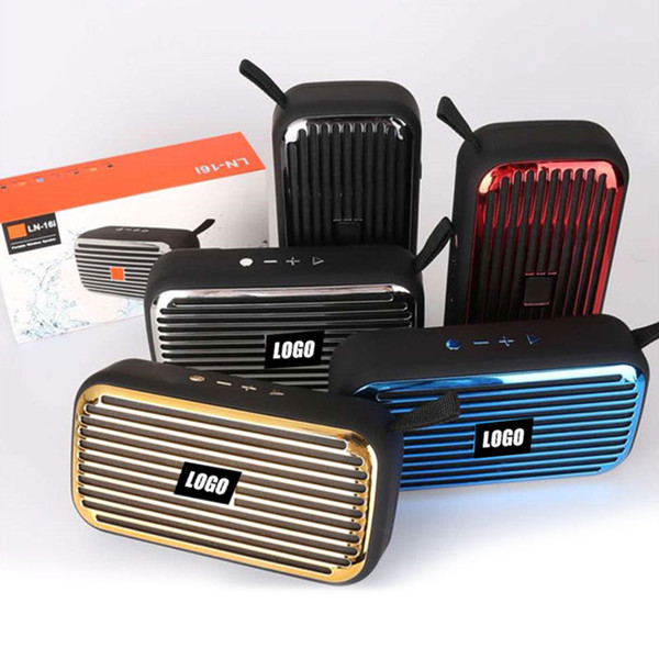 2018 Portable wireless Bluetooth Micro USB Mini Stereo Super Bass Ubwoofer Speaker Musica MP3/4 FM Radio Receiver