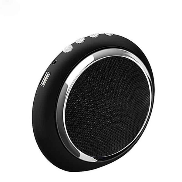 New Fashion Round Bluetooth Speaker Portable Insert Card FM Bluetooth Audio Subwoofer Wireless Bluetooth Speaker MOQ:10pcs Free Shipping