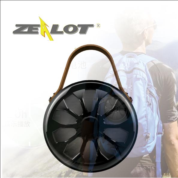 ZEALOT Wireless Outdoor Waterproof Bluetooth Speaker S11 portable Flashlight Altavoces Altoparlante TFCard Audio Cable 4000mAhBattery HI-FI