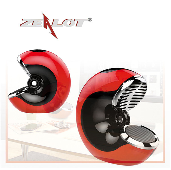 RETAIL-ZEALOT Wireless Bluetooth Speaker S33 Couch Design portable Smart Touch TF card Hands-free Pedometer BASS Anti-slip Altavoces