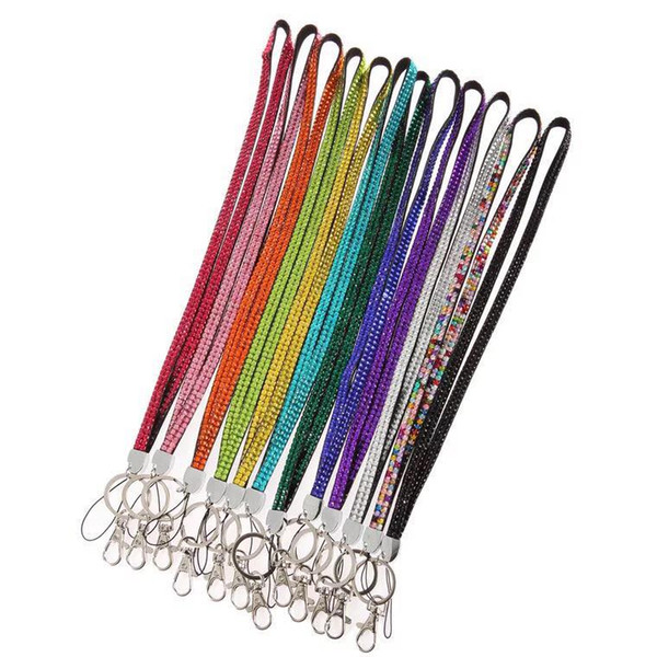 Hot diamond, diamond hanging rope, mobile phone card cover, mobile phone hanging rope, hanging rope exhibition documents