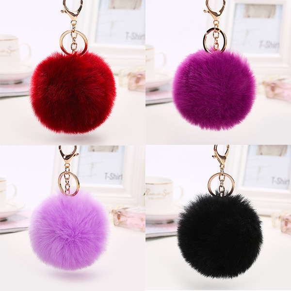 Cell Phone Pompon Straps Mobile Charms Decor Fashion Winter Kids Toys Women Christmas Gift Mix Color New