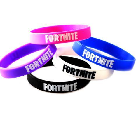 Hot Sale game Fortnite Silicone Bracelet Bangle jewelry Royale Night Bracelets Birthday Party Favor Fans Gift Wristband for Men Women Kids