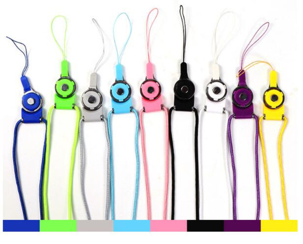 New Safe Nylon Cellphone Straps Strong Rotary 2 in 1 Straps Unfoldable Colorful Work Band Straps Wholesale