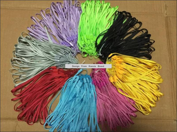 8 Colors High Quality Cheap Phone String Strap Lanyards Short Colorful 17CM length Lanyards Mix Sell