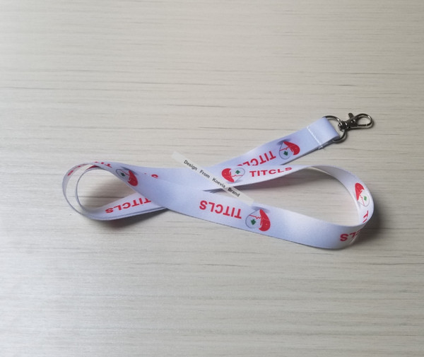 Bulk buying cheap personalized high quality lanyards White lanyard with metal hook for meeting exhibition