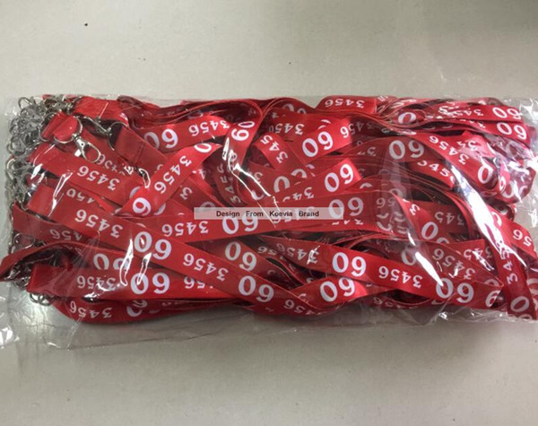 Free shipping 50pcs/lot Custom 20mm width neck straps lanyard for promotion business meeting school students logo lanyard