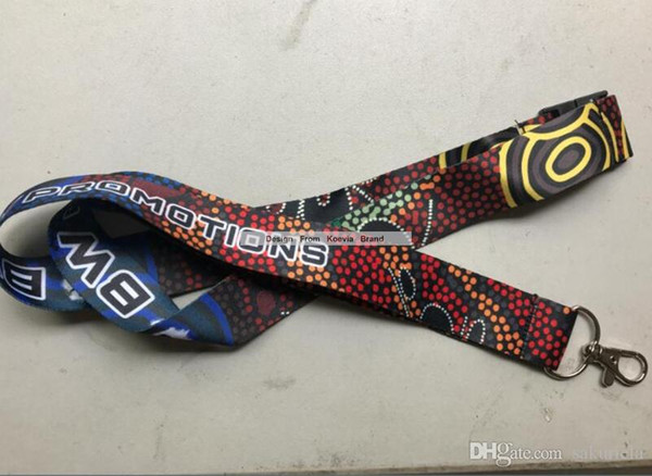 New Style Custom Sublimation Full Color Print Lanyards Strap With Swivel Metal HOOk 20MM Width Best Gift Promotion Lanyards