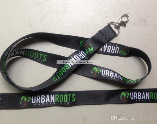 Hot 15MM Black Flat Lanyard Logo Customized Sublimatied Printing Cheap High Quality Neck lanyards For Badge Holders