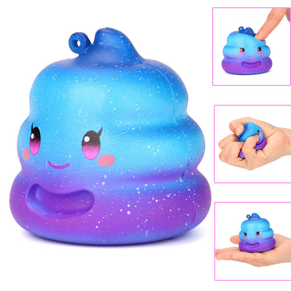 20Pcs/Lot Exquisite Fun Crazy Poo Scented Squishy Charm Slow Rising 7cm Simulation Kid Toy Stress reliever Squeeze Toys Healing Nice Gift