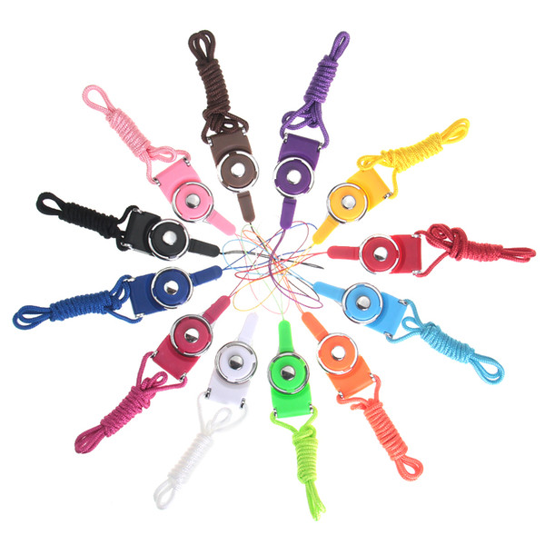 Cell Phone Straps Removable rotary split ring buckle anti lost phone lanyard creative work card badges Key chain cheap wholesale 100pcs/lot