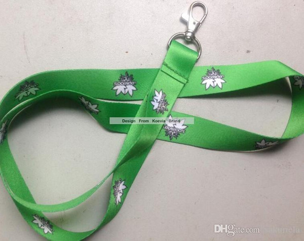 Cheap Discount Green Polyester Sublimationg Printing Neck Lanyard With Your Design Logo Customized