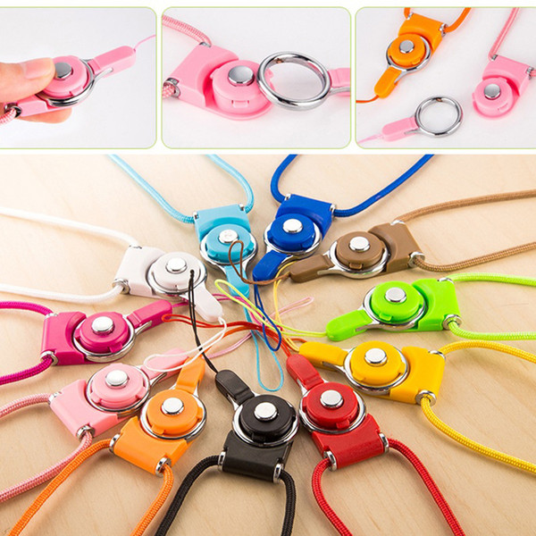 Multi-function Mobile Phone Straps Rope for Samsung Galaxy S6 S7 edge Plus iphone 6 Plus Lanyard Neck Strap Phone Decoration