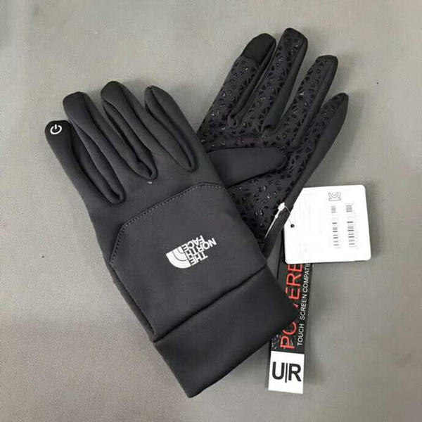 1pair Waterproof TN'F Gloves Touch Screen Gloves The Norh Outdoor Sport Face Warm Full Finger Guantes Gloves Cell Phone Touch iGloves