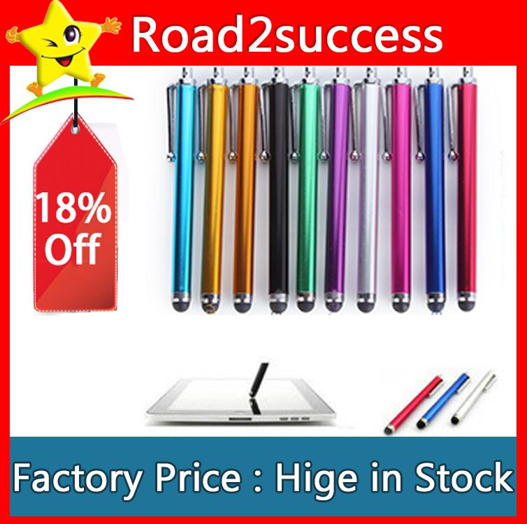 Stylus Pen Universal Capacitive Stylus Touch Pen for iPhone/iPad Tablet PC Cellphone DHL Fedex Free shipping CH8562128