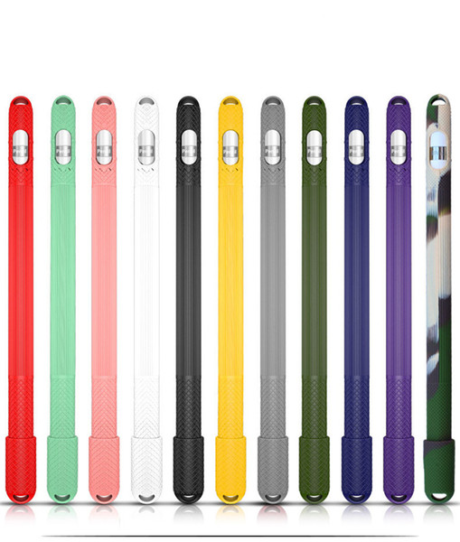 Soft Silicone Compatible Case Cover For Apple Pencil 1 Case Compatible For iPad Tablet Touch Pen Stylus Protective Sleeve Cover