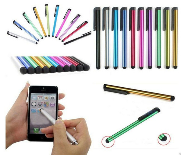 mini 7.0 Capacitive Touch Screen Pens Stylus Pen Touch Pen 10 Colors For Samsung Ipad Iphone Tablet PC Cell phone Fedex DHL Free