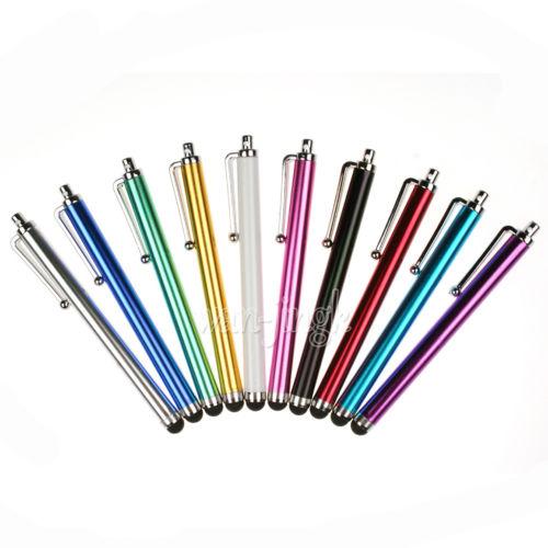 New Capacitive screen Metal stylus touch pen with clip for iphone3G 3GS 4 4S 5 5s 6 6plus /ipad/mini iPad/iPod touch