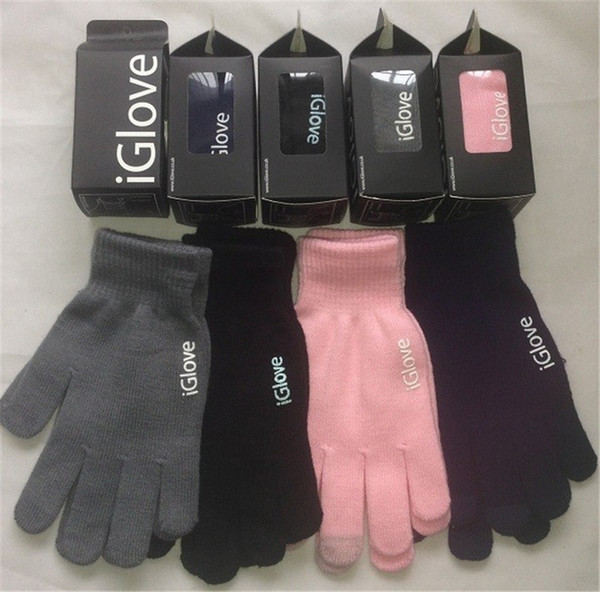 iGlove Capacitive Touch Screen Gloves Multi purpose winter knit Mitten Smart phone gloves For iphone X Xr Xs 8 plus samsung s9 ipad