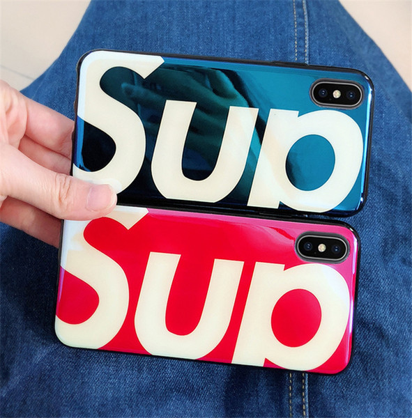 The Most Fire Blue Rey Phone Case Red Blue Sup Cover For iPhone High Quality TPU Phone Accessories Factory Price