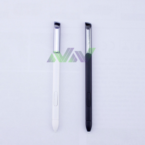 Wholesale-Black/White Stylus Pen Capacitive Pen for Samsung Note 2 Touch Screen Pen Free shipping