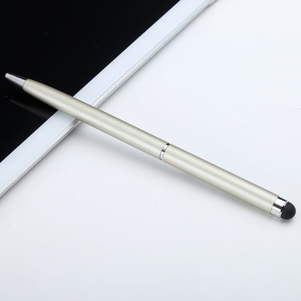 Multi function metal touch screen pen high quality dual purpose capacitor pen multicolor pen