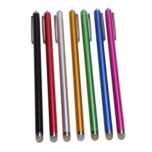 hot selling High Quality Micro-Fiber Mini Metal Capacitive Touch Pen Stylus Screen For Phone Tablet Laptop/ capacitive touch screen devices