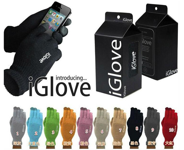 2015 new With retail pack High quality Unisex iGlove Capacitive Touch Screen Gloves for ipad for smart phone iGloves gloves