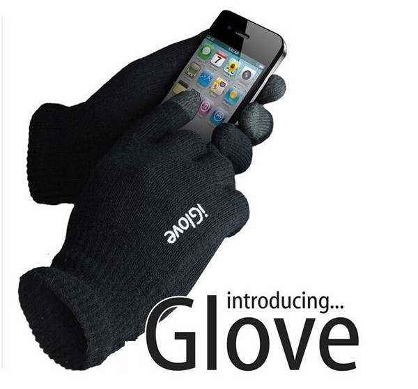 Fashion touch screen Gloves colorful mobile phone touch Gloves smartphone driving glove gift for men women winter warm gloves