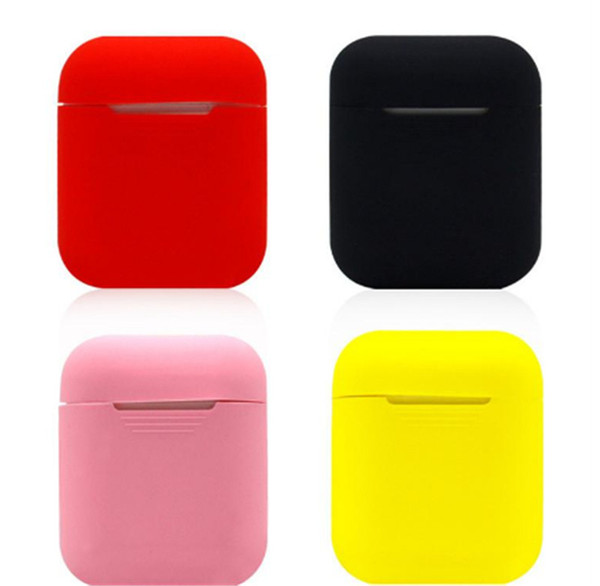 Airpod Protective Airpods Cover link cable Bluetooth Wireless Earphone Silicone Case Waterproof Anti-drop