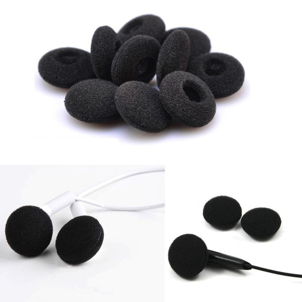 10 pairs 20 Pcs 15 mm Soft Foam Earbud Headphone Ear pads Replacement Sponge Covers Tips High Quality