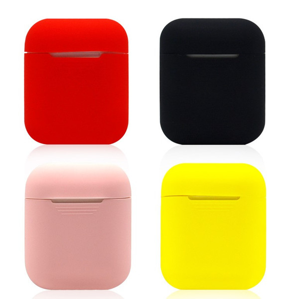 Silicone Case for Airpods Earphone wireless headset Headphone protective sleeve cover for iphone